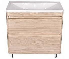 Тумба под раковину напольная Style Line Атлантика 60 ясень перламутр купить в интернет-магазине сантехники Sanbest