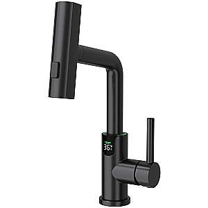 Смеситель для раковины Black&white Sky Day SD3028B черный матовый купить в интернет-магазине сантехники Sanbest