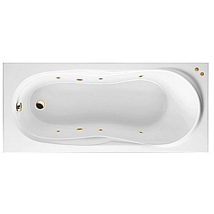 Ванна акриловая EXCELLENT Sekwana SOFT WAEX.SEK17.SOFT.GL 170x75 белая с гидромассажем купить в интернет-магазине Sanbest