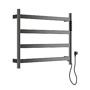 Полотенцесушитель электрический WONZON & WOGHAND ESSEN, Темный графит (WW-A404-GM) купить в интернет-магазине сантехники Sanbest