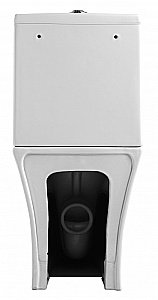 Унитаз Agger AT01000 безободковый, с бачком, с крышкой микролифт купить в интернет-магазине Sanbest