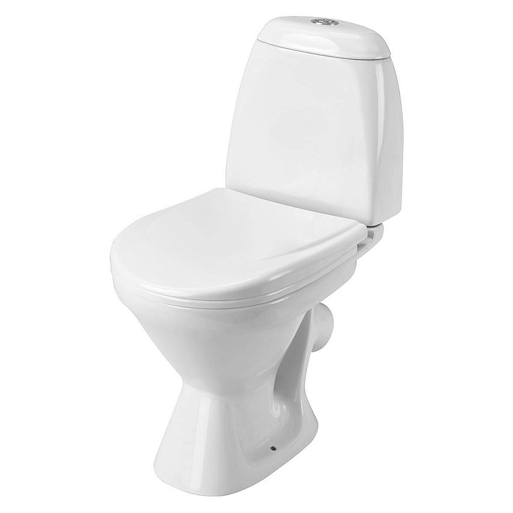 Унитаз-компакт Santek Римини 1WH302130 с бачком, с крышкой купить в интернет-магазине Sanbest