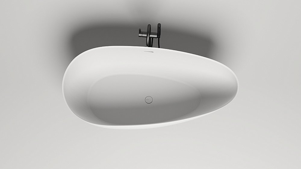 Ванна Salini PAOLA Up&Down S-Stone Solix 160х77 101511SMF RAL матовая купить в интернет-магазине Sanbest