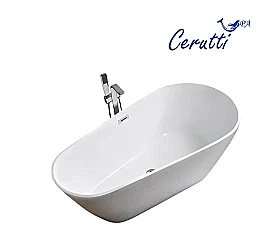 Ванна акриловая CeruttiSpa MIMI 10503 170x80 белая купить в интернет-магазине Sanbest