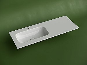 Раковина накладная мебельная Ceramica Nova Grace CN7020/CN7021 белый купить в интернет-магазине Sanbest