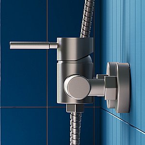 Смеситель для душа Dorff Logic D3020000SS сталь купить в интернет-магазине сантехники Sanbest