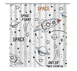 Шторка для ванной FIXSEN SPACE FX-2508 купить в интернет-магазине сантехники Sanbest