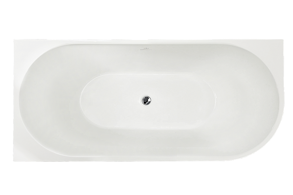 Акриловая ванна Royal Bath RIVA RB610310-CH 150х75 белый купить в интернет-магазине Sanbest