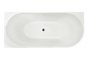Акриловая ванна Royal Bath RIVA RB610310-CH 150х75 белый купить в интернет-магазине Sanbest