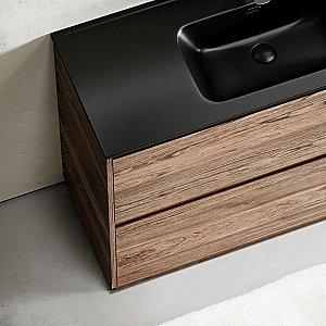 Тумба с раковиной Sancos Libra 120 LB120F-1ECH дуб чарльстон для ванной в интернет-магазине Sanbest