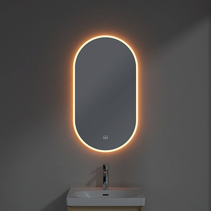 Зеркало Villeroy&Boch More to See Lite+ A4855000 50x90 в ванную от интернет-магазине сантехники Sanbest