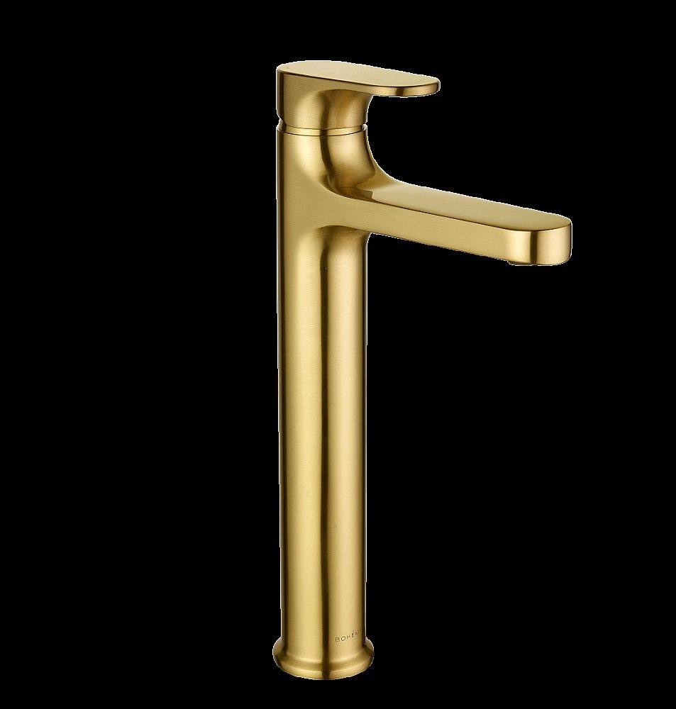 Смеситель для раковины Boheme Spectre 452-MG золото матовое купить в интернет-магазине сантехники Sanbest