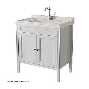 Тумба с раковиной Caprigo ALBION Promo 80 светлый беж для ванной в интернет-магазине Sanbest