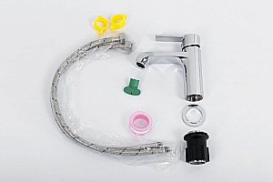 Смеситель для раковины BelBagno AURORA-LVM-CRM-W0 хром купить в интернет-магазине сантехники Sanbest