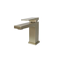 Смеситель для раковины Webert Pegaso PE830102794 золото матовое купить в интернет-магазине сантехники Sanbest