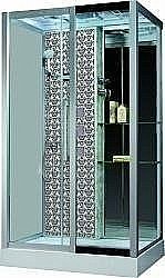 Душевая кабина Niagara Luxe 7713W левая купить в интернет-магазине сантехники Sanbest