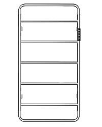 Полотенцесушитель электрический WONZON & WOGHAND WISMAR, Брашированный никель (WW-AL202-BR) купить в интернет-магазине сантехники Sanbest