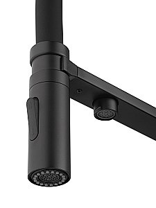 Смеситель для кухни WONZON & WOGHAND WW-88458009-MB черный матовый купить в интернет-магазине сантехники Sanbest