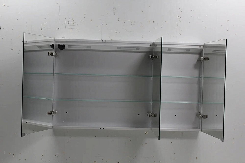 Зеркальный шкаф BelBagno SPC-3A-DL-BL-1200 купить в интернет-магазине сантехники Sanbest