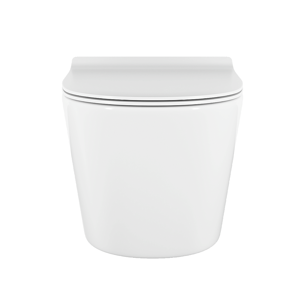 Унитаз подвесной VitrA M50 8302B003-6404 VortexFlush безободковый, смыв торнадо, с крышкой микролифт, белый купить в интернет-магазине Sanbest