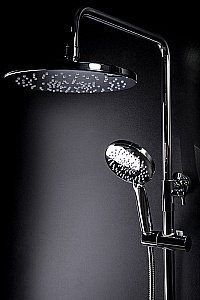 Душевая система Boheme Spectre 458-NB никель купить в интернет-магазине сантехники Sanbest