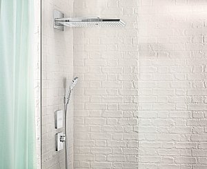 Смеситель для душа Hansgrohe ShowerSelect Glass 15736400 купить в интернет-магазине сантехники Sanbest