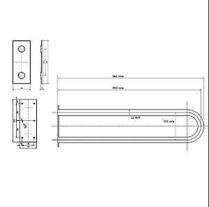 Поручень Bemeta Help 301707323 белый купить в интернет-магазине сантехники Sanbest