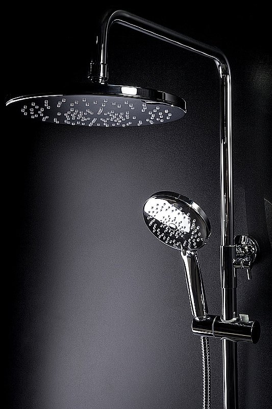 Душевая система Boheme Spectre 458-NB никель купить в интернет-магазине сантехники Sanbest