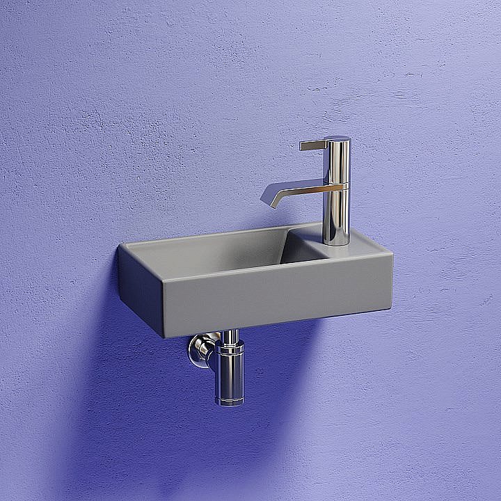Раковина Ceramica Nova Element CN6051MH антрацит матовый купить в интернет-магазине Sanbest