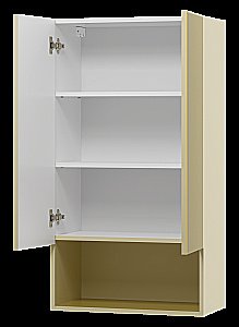 Шкаф подвесной Misty Vega 60 VEG-08060-031 кремовый для ванной в интернет-магазине сантехники Sanbest