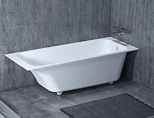 Ванна Salini Orlanda S-Sense 160x70 102015G белая купить в интернет-магазине Sanbest