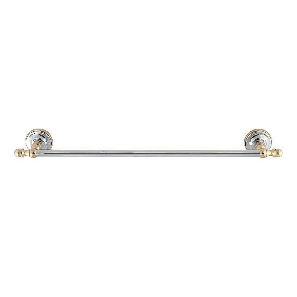 Полотенцедержатель Migliore Mirella ML.MRL-M051.CRDO хром/золото купить в интернет-магазине сантехники Sanbest