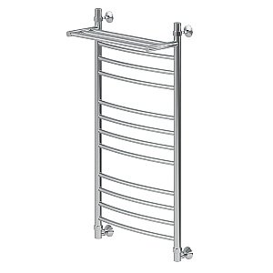 Полотенцесушитель водяной Veconi Nemi-B N10050CH-B хром купить в интернет-магазине сантехники Sanbest