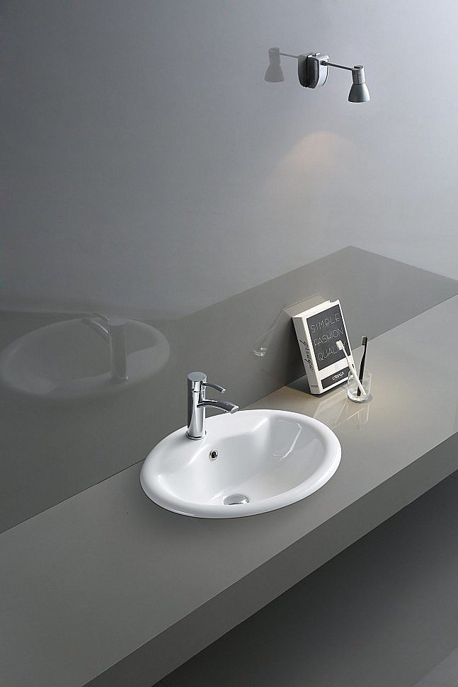 Раковина Ceramalux N 47 316 белая купить в интернет-магазине Sanbest