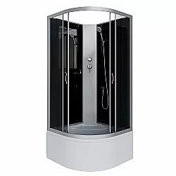 Душевая кабина Niagara Classic NG-2509-14BK 100х100 купить в интернет-магазине Sanbest
