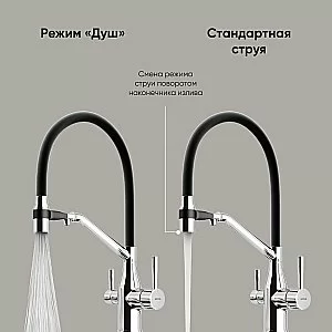 Смеситель для кухни Sancos Orta SC4008CH хром купить в интернет-магазине сантехники Sanbest