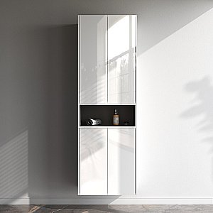 Полка AM.PM Func M8FOH0601WG 60 белая купить в интернет-магазине сантехники Sanbest