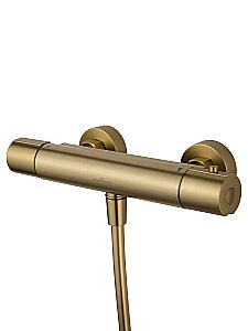 Смеситель для душа с термостатом WONZON & WOGHAND INN 6 WW-B2029-A-BG золото брашированное купить в интернет-магазине сантехники Sanbest