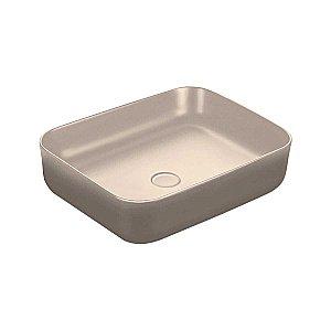 Раковина накладная Vincea 50 VBS-105MC капучино матовый купить в интернет-магазине Sanbest