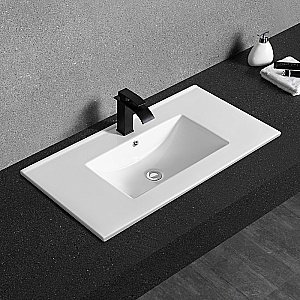 Раковина Ceramalux N 91 YJ-803-90 белая купить в интернет-магазине Sanbest