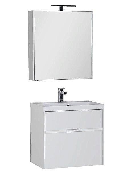 Тумба с раковиной Aquanet Латина 70 с ящиками для ванной в интернет-магазине Sanbest