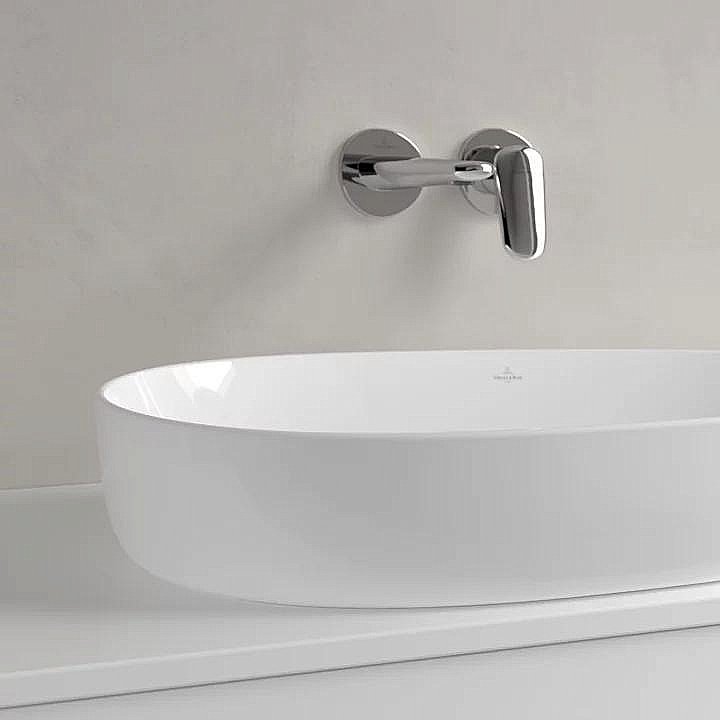 Раковина накладная Villeroy&Boch Antao 65 4A7465R1 альпийский белый купить в интернет-магазине Sanbest