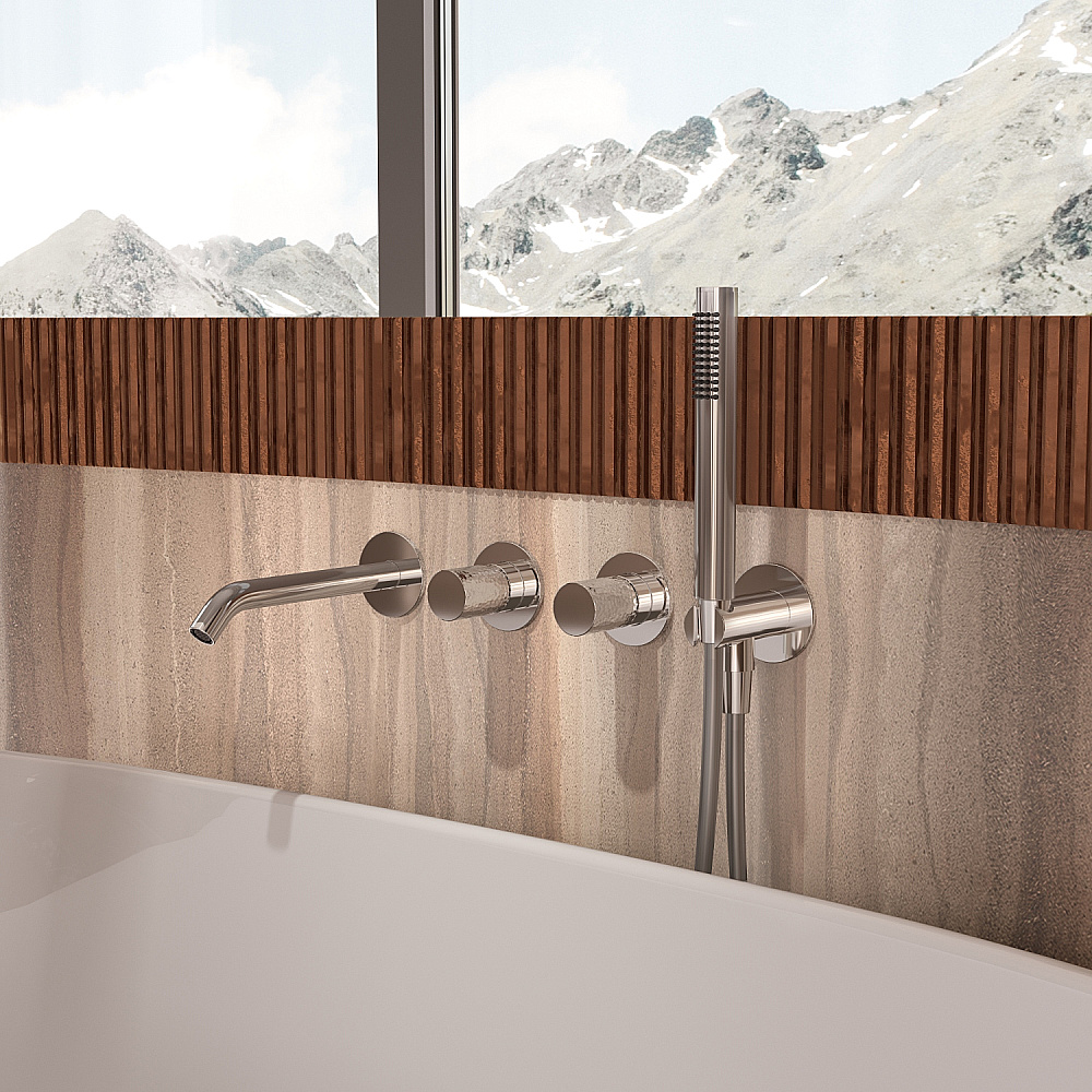 Смеситель для ванны Vincea Aura VBTW-6AU1CH хром купить в интернет-магазине сантехники Sanbest