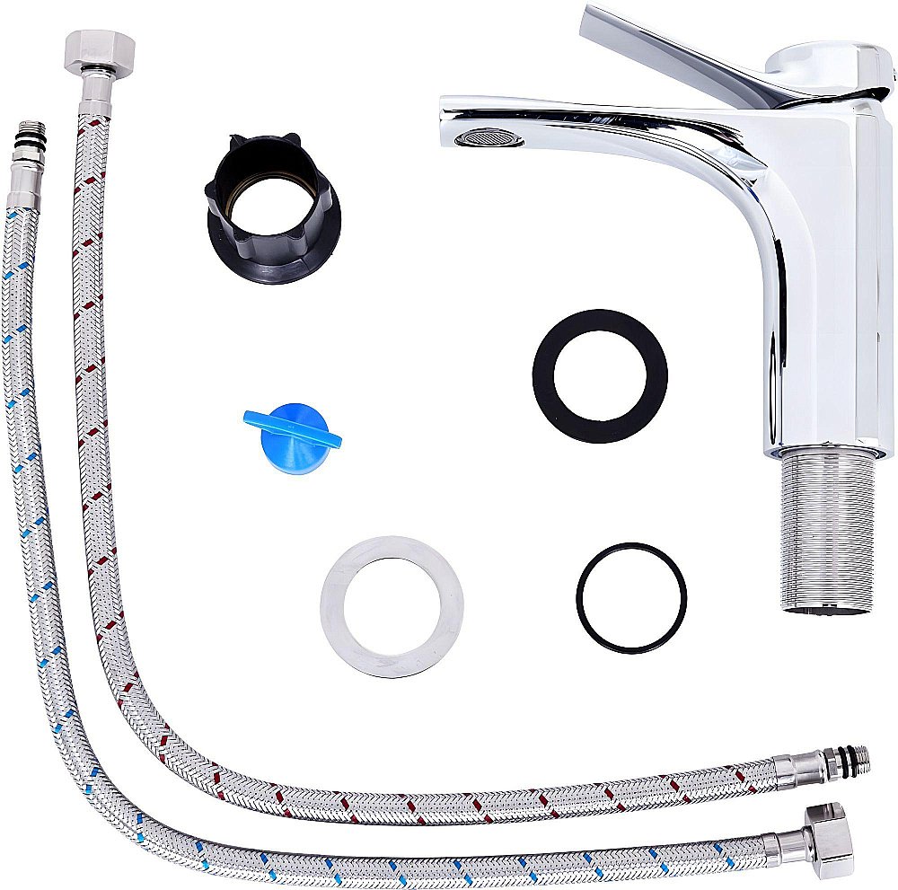 Смеситель для раковины Orange Organic M27-021cr хром купить в интернет-магазине сантехники Sanbest