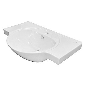 Тумба с раковиной Loranto Ирис CS00093566 70Н белая для ванной в интернет-магазине Sanbest