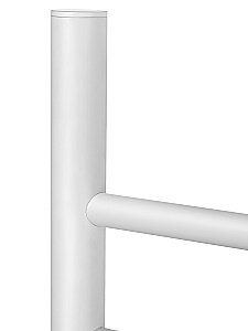 Полотенцесушитель электрический WONZON & WOGHAND BONN, Белый матовый (WW-AL409-MW) купить в интернет-магазине сантехники Sanbest