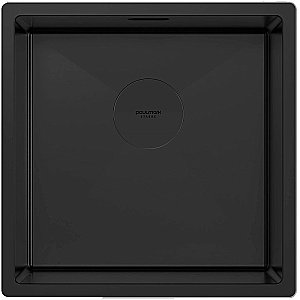 Кухонная мойка Paulmark Next 44 PM214444-MBN черная матовая купить в интернет-магазине сантехники Sanbest