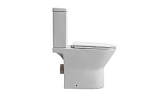 Унитаз-компакт Aquatek Леон AQ2785-00 белый, с крышкой микролифт, с бачком купить в интернет-магазине Sanbest