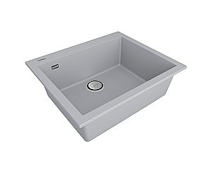 Кухонная мойка Paulmark Decoration 60 PM936051-UGR серая матовая купить в интернет-магазине сантехники Sanbest