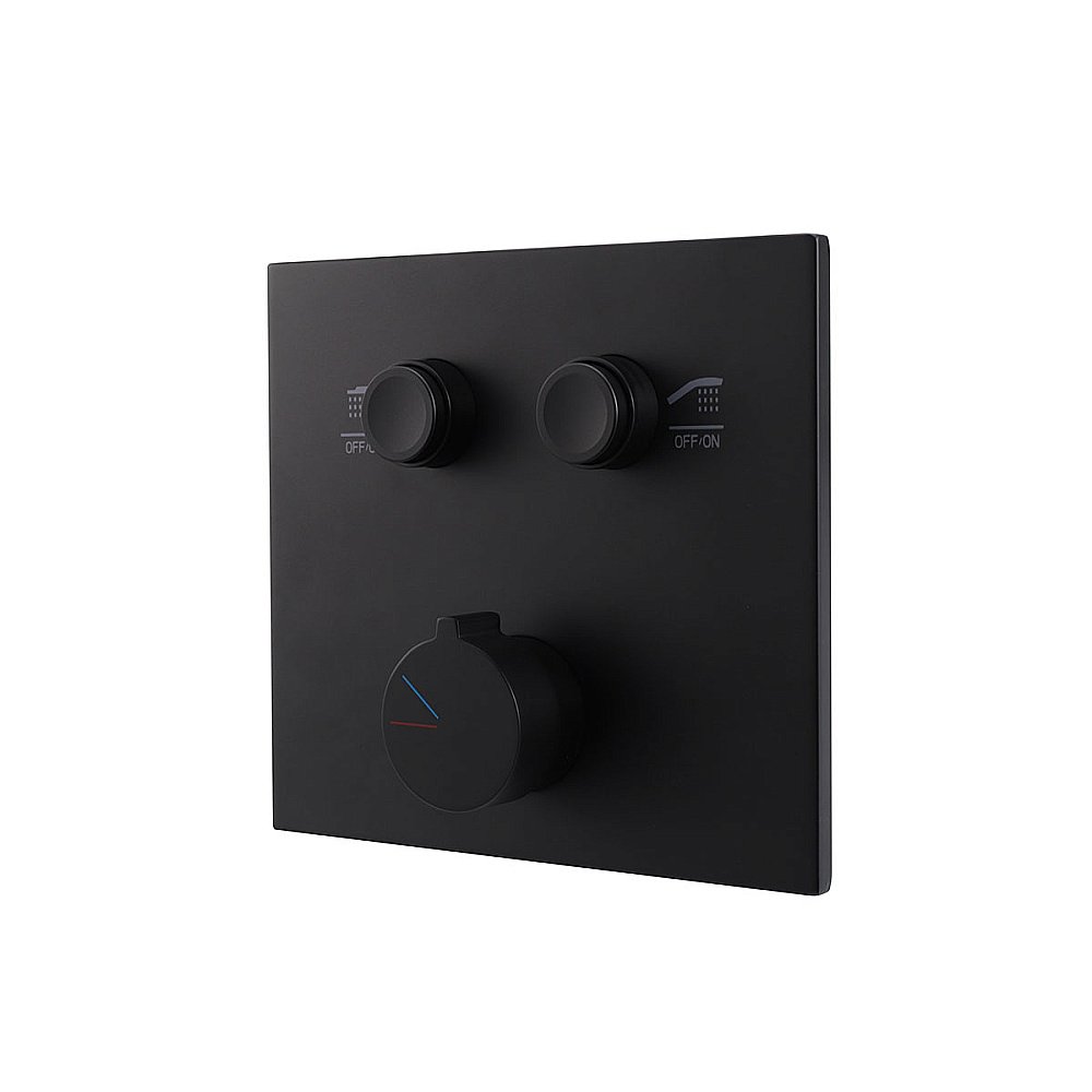 Душевая система Vincea Inspire VSFW-421I4MB черная матовая купить в интернет-магазине сантехники Sanbest